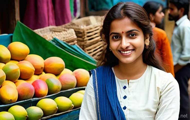 힌디어 고급 문법 - **Prompt for an image illustrating Hindi Postpositions:**
"A vibrant, high-angle shot of a young...