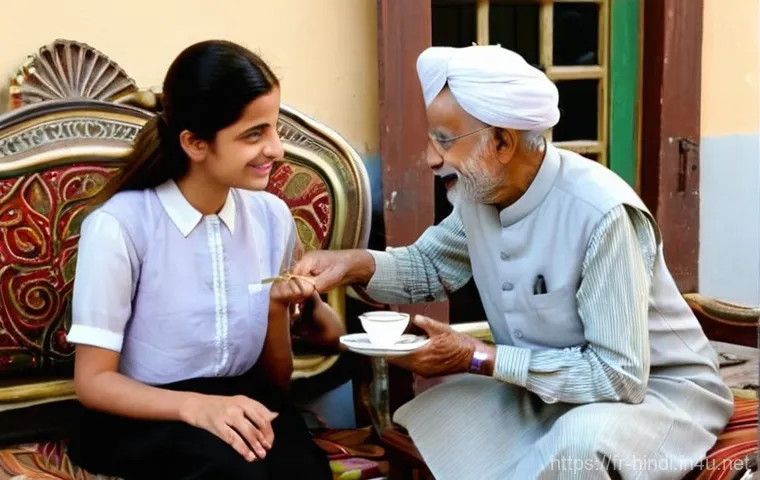 힌디어 고급 문법 - **Prompt for an image illustrating Hindi Compound Verbs (specifically 'baat karnaa'):**
"Two fri... 힌디어 고급 문법 - **Prompt for an image illustrating Hindi Compound Verbs (specifically 'baat karnaa'):**
"Two fri...